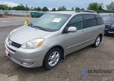 2004 Toyota Sienna Xle from USA, damaged, VIN 5TDZA22C14S217907